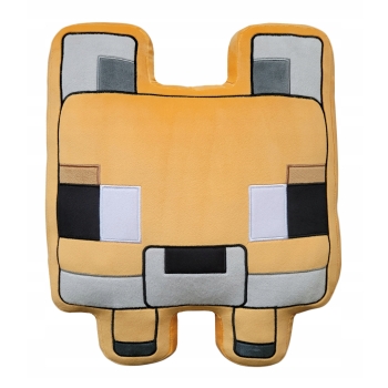 Poduszka dekoracyjna Minecraft Fox 40 cm Halantex Lis spandex z wyszywaniem