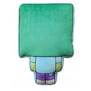 Poduszka dekoracyjna Minecraft Zombie 45 cm Halantex spandex z wyszywaniem