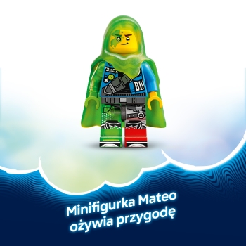 LEGO DREAMZzz Mateo kontra mech Cybermózgowca 71495 Przebudowywany 8+
