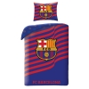Komplet pościeli FC BARCELONA 140 x 200 cm 100% bawełna BARCA
