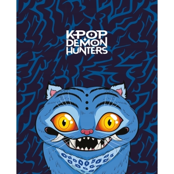 Kocyk dziecięcy K-POP Demon Hunters 130 x 160cm Halantex Huntrix Derpy