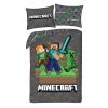 Pościel dziecięca Minecraft 140 x 200 cm Halantex Steve Creeper Mikrofibra