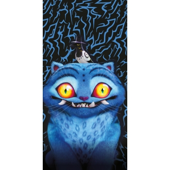 Ręcznik kąpielowy K-POP Demon Hunters 140x70 cm Halantex 100% bawełna Derpy