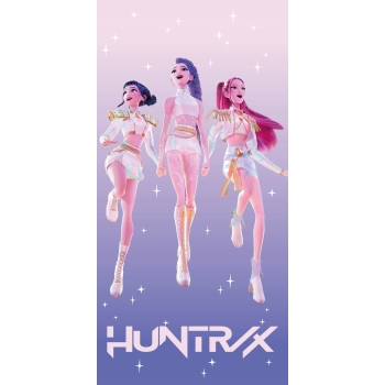 Ręcznik kąpielowy K-POP Demon Hunters 140x70 cm Halantex 100% bawełna
