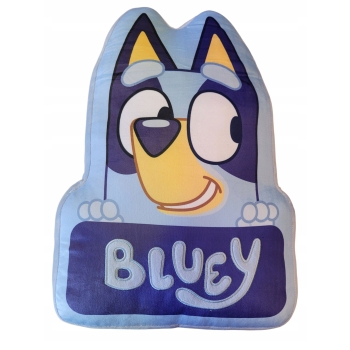 Poduszka dekoracyjna Bluey dziecięca kształtka Halantex pieski Blue
