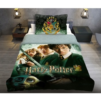 Pościel dziecięca HARRY POTTER 140 x 200 cm Halantex 100% bawełna