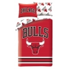 Pościel dziecięca Chicago Bulls 140 x 200 cm Halantex Basketball NBA