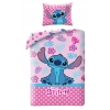 Pościel dziecięca Lilo i Stitch 140x200 Halantex 100% bawełna Disney Sticz